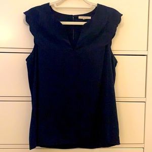 Stitch Fix 41 Hawthorn Navy Sleeveless Top